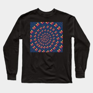 Butterfly spiral Long Sleeve T-Shirt